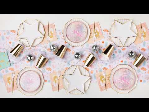 Popstar Party Inspo- Bonjour Fete Party Supplies