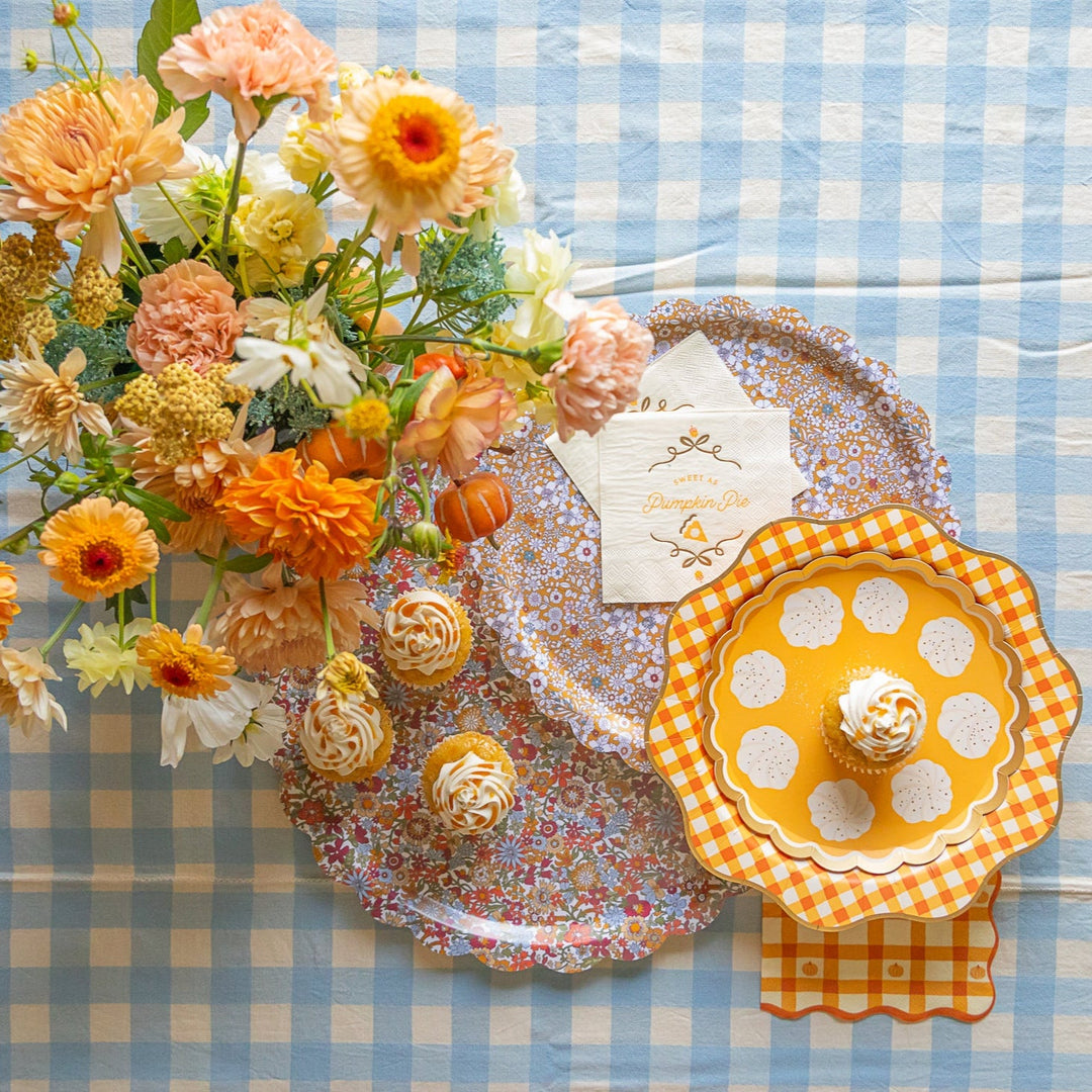 MERI MERI X LIBERTY JUNE BLOSSOM LARGE TRAY Meri Meri Thanksgiving Party Supplies MERI MERI X LIBERTY JUNE BLOSSOM LARGE TRAY Bonjour Fete - Party Supplies