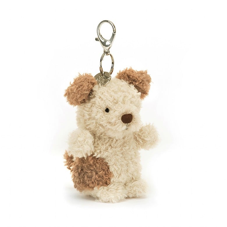 LITTLE PUP BAG CHARM BY JELLYCAT Jellycat Dolls & Stuffed Animals Bonjour Fete - Party Supplies