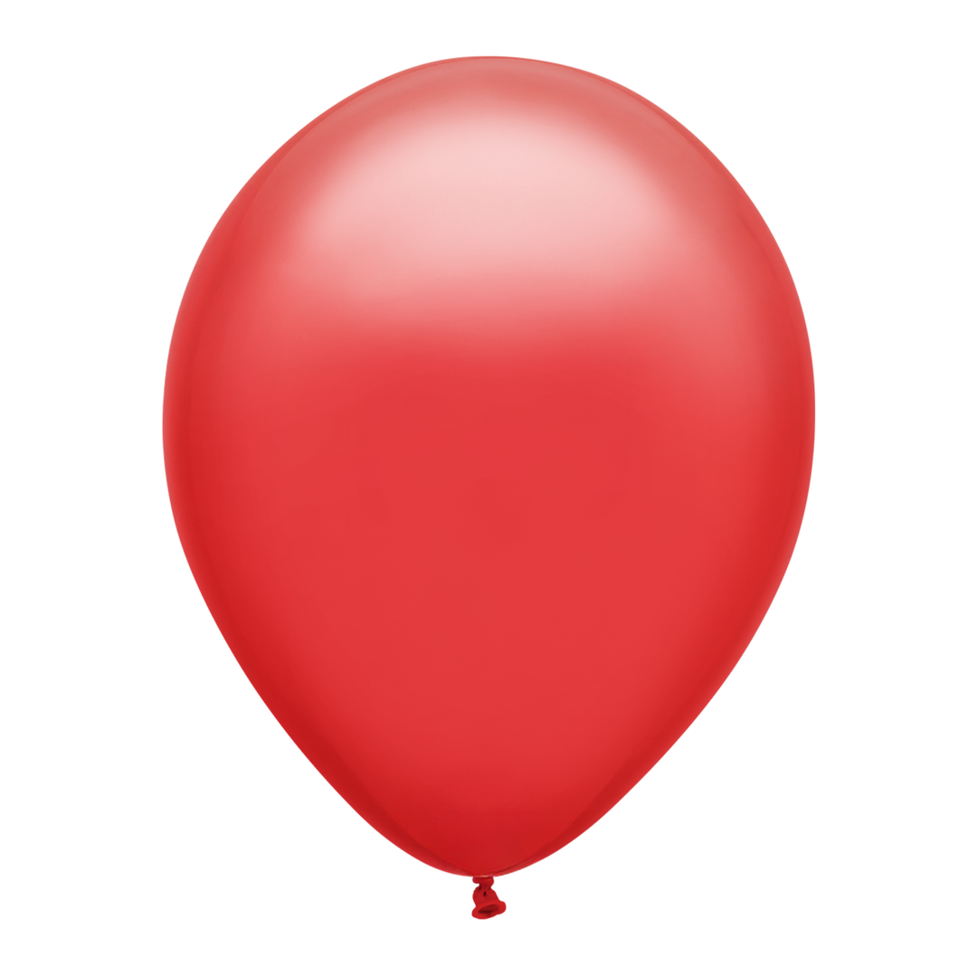 RED LATEX BALLOON Qualatex Balloons Standard - 11" Bonjour Fete - Party Supplies