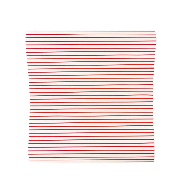 Red Pinstripe Table Runner Bonjour Fete Party Supplies Christmas Holiday Party Supplies