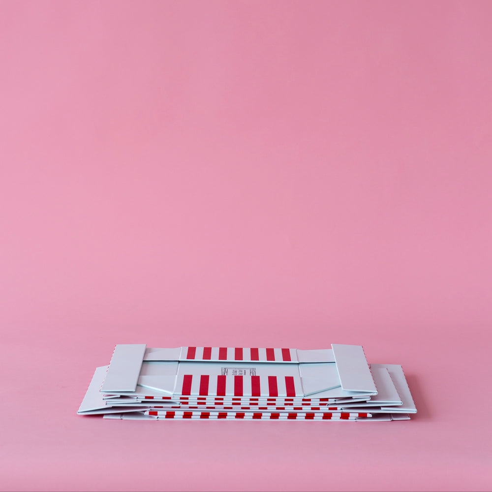 Red Riser for Desserts- Bonjour Fete Party Supplies