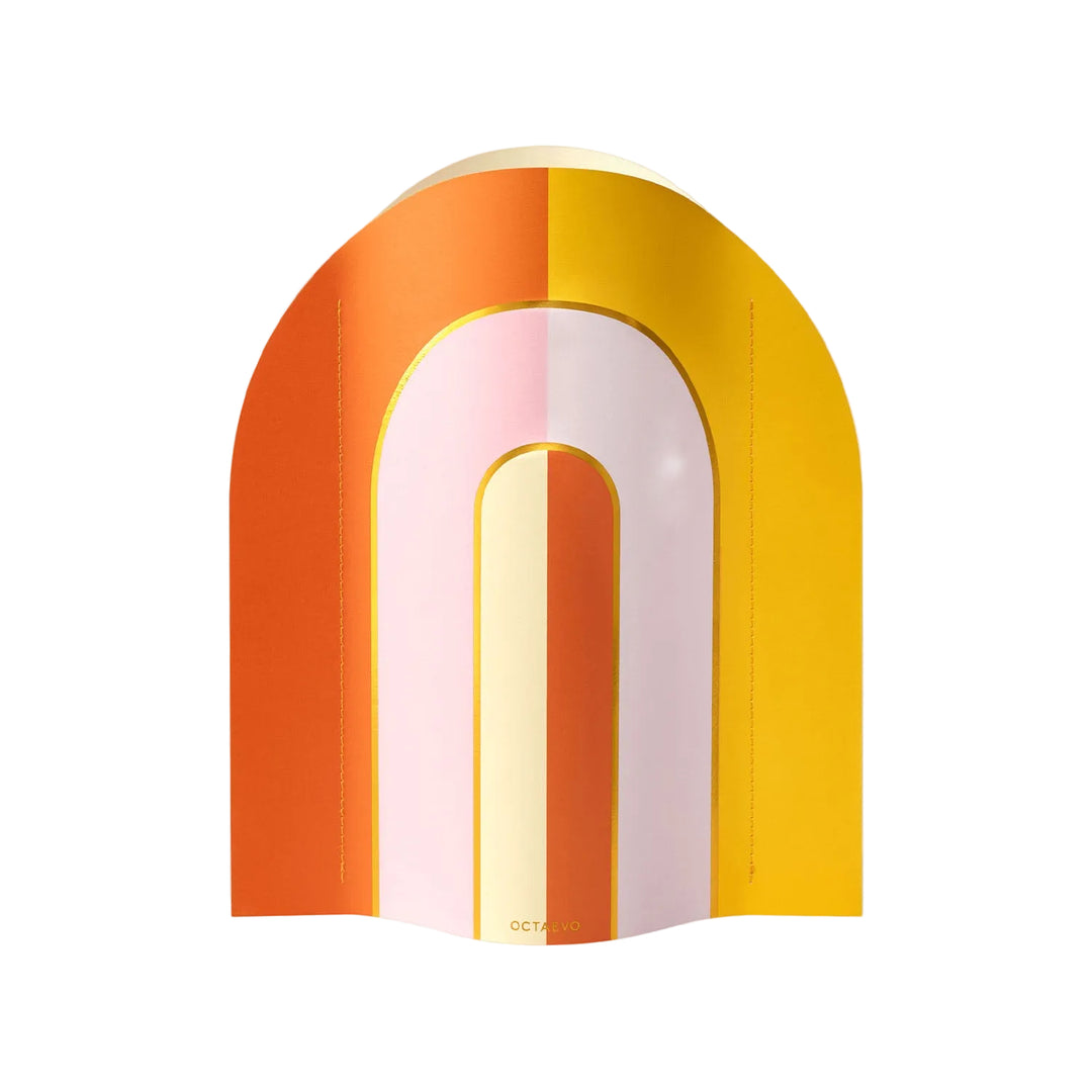 OCTAEVO Paper Vase Riviera Arch 54Celsius Paper Vases OCTAEVO Paper Vase Riviera Arch Bonjour Fete - Party Supplies