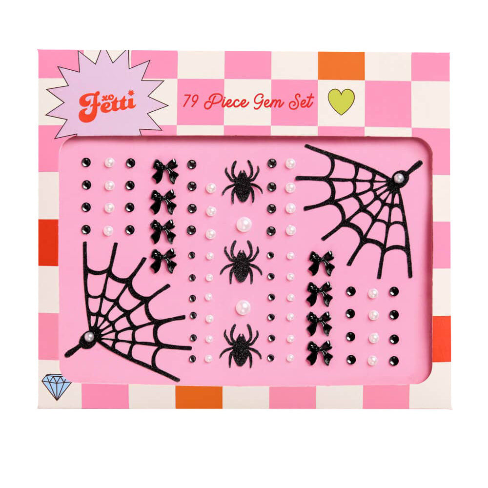 ROMANTIC HORROR FACE GEMS SET xo, Fetti Beauty Accessories ROMANTIC HORROR FACE GEMS SET Bonjour Fete - Party Supplies