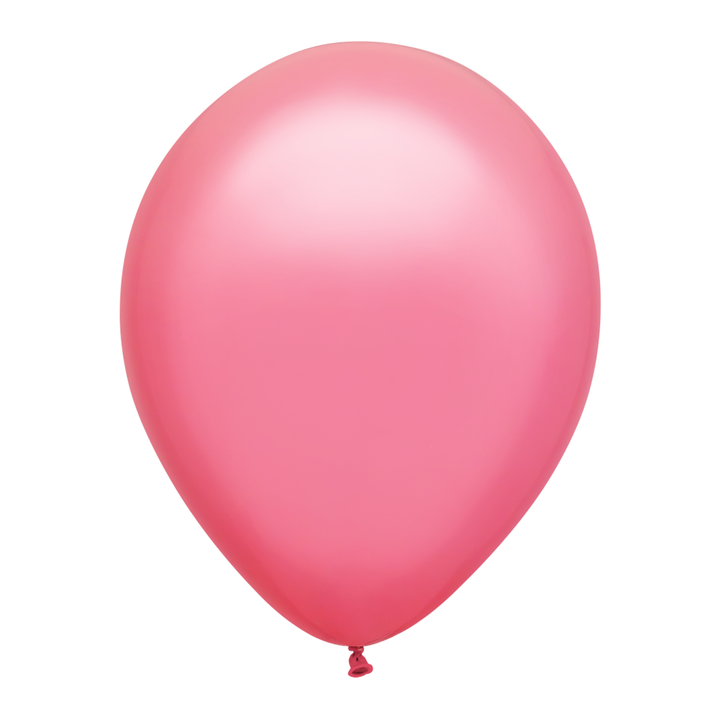 ROSE PINK LATEX BALLOON Qualatex Balloons Standard - 11" Bonjour Fete - Party Supplies