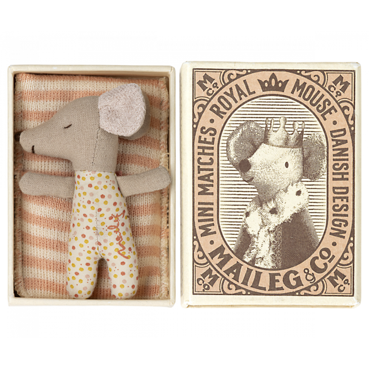 Rose Sleepy Wakey Baby Mouse Bonjour Fete Party Supplies Dolls & Stuffed Animals