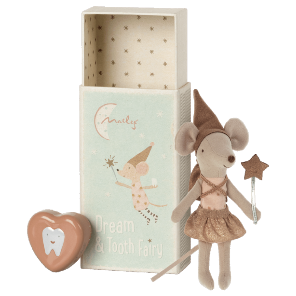 Rose Tooth Fairy Mouse Bonjour Fete Party Supplies Dolls & Stuffed Animals