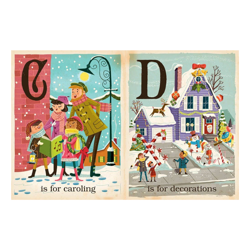 S IS FOR SANTA: A CHRISTMAS ALPHABET BOOK Gibbs Smith Books For Kids Bonjour Fete - Party Supplies
