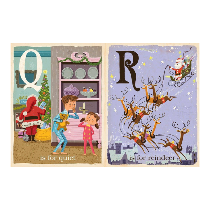 S IS FOR SANTA: A CHRISTMAS ALPHABET BOOK Gibbs Smith Books For Kids Bonjour Fete - Party Supplies