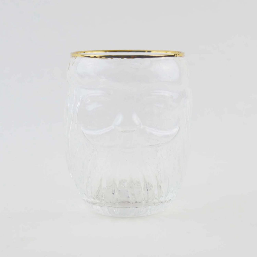 SANTA DRINKING GLASS 8 Oak Lane 0 Faire Bonjour Fete - Party Supplies