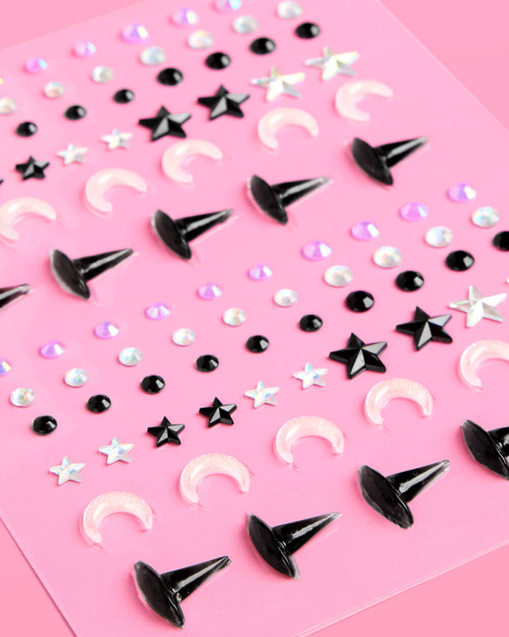 Witch Face Gems - Halloween Gem Set