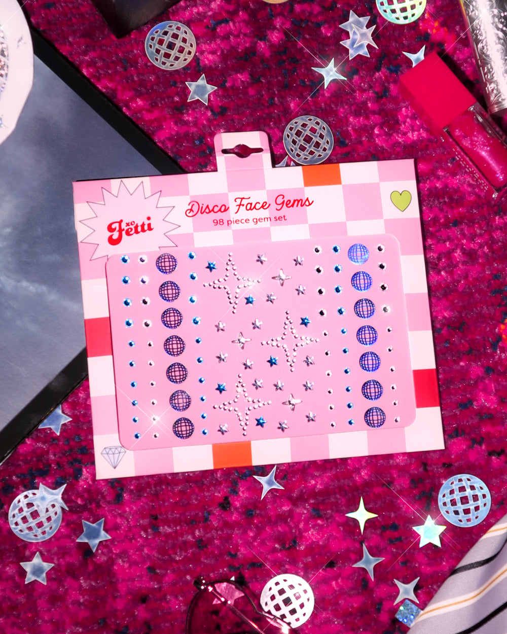 Disco Face Gems - Rhinestone Gem Set