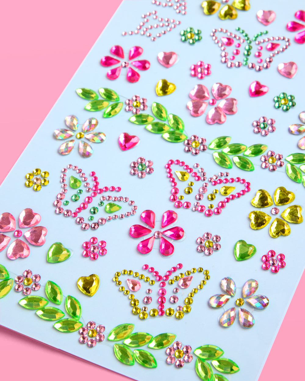 Butterfly Face Gems - Pastel Gem Set