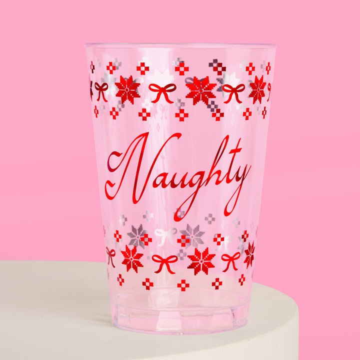 Naughty + Nice Cups - 30 plastic cups xo, Fetti xo, Fetti Collective Naughty + Nice Cups - 30 plastic cups Bonjour Fete - Party Supplies