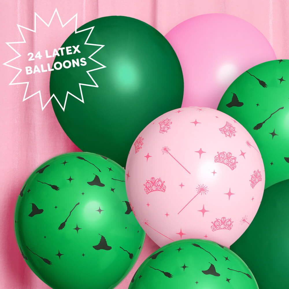 Emerald City Balloon Pack - 24 latex balloons xo, Fetti xo, Fetti Collective Emerald City Balloon Pack - 24 latex balloons Bonjour Fete - Party Supplies