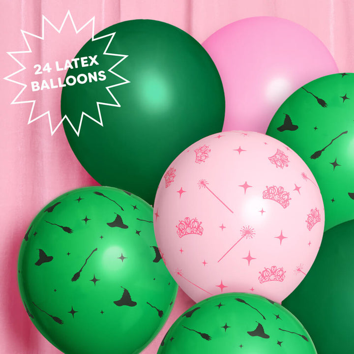 Emerald City Balloon Pack - 24 latex balloons xo, Fetti xo, Fetti Collective Emerald City Balloon Pack - 24 latex balloons Bonjour Fete - Party Supplies