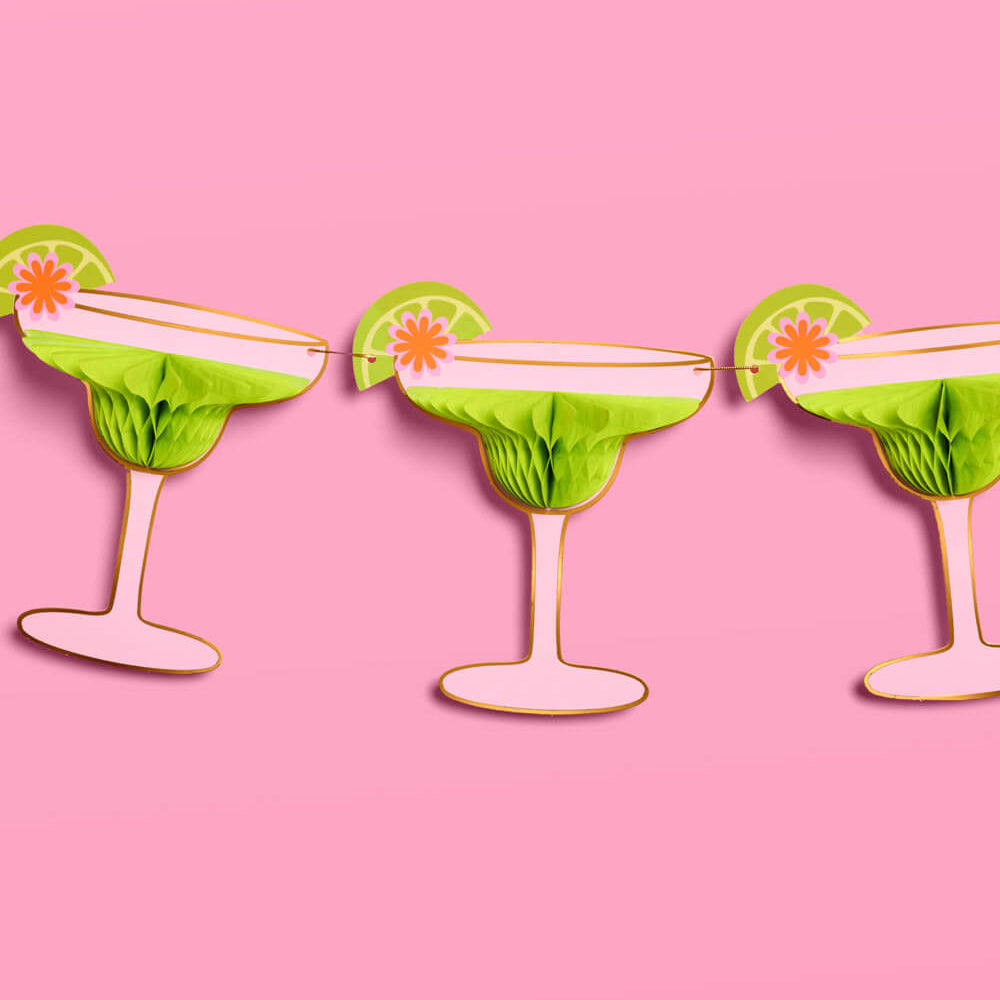 Margarita Accordion Banner - 3D banner - Bonjour Fête 