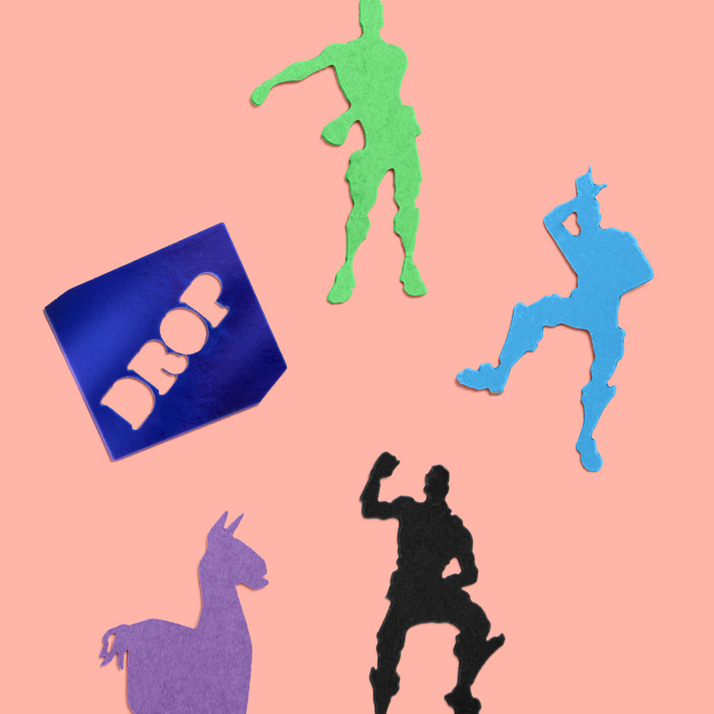 Birthday Royale Confetti - 200 pc foil confetti xo, Fetti confetti Birthday Royale Confetti - 200 pc foil confetti Bonjour Fete - Party Supplies