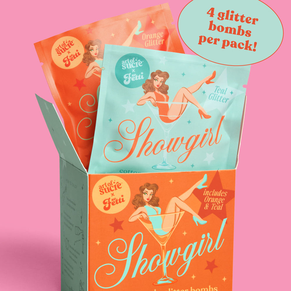 SHOWGIRL GLITTER DRINK BOMBS - Bonjour Fête 