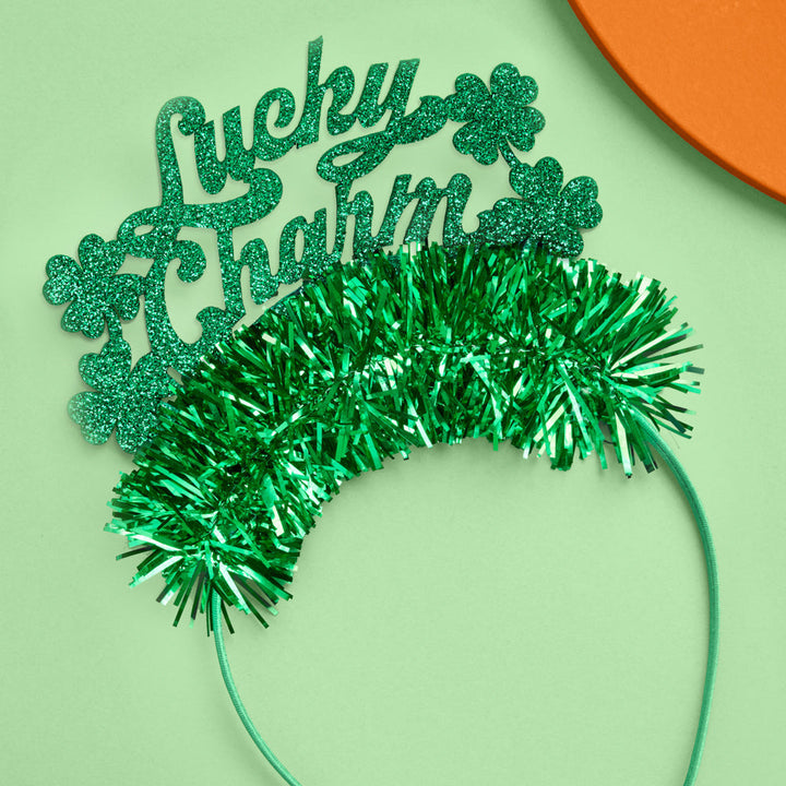LUCKY CHARM SHAMROCK HEADBAND xo, Fetti xo, Fetti Collective LUCKY CHARM SHAMROCK HEADBAND Bonjour Fete - Party Supplies