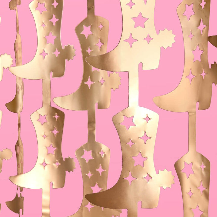 Gold Rush Curtain - gold foil curtain xo, Fetti foil curtain Gold Rush Curtain - gold foil curtain Bonjour Fete - Party Supplies