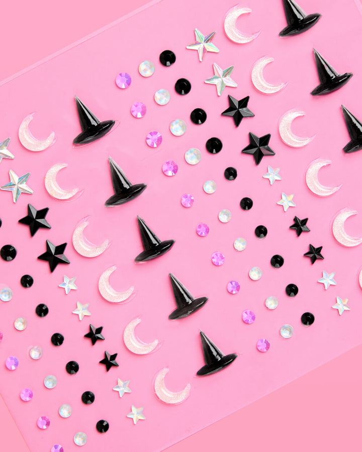 Witch Face Gems - Halloween Gem Set
