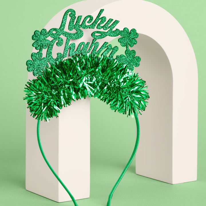 Lucky Charm Headband - tinsel headband xo, Fetti xo, Fetti Collective Lucky Charm Headband - tinsel headband Bonjour Fete - Party Supplies