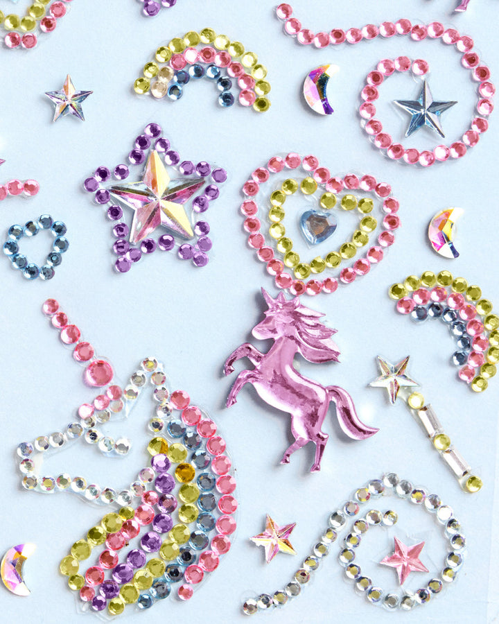 Unicorn Face Gems - Rainbow Gem Set