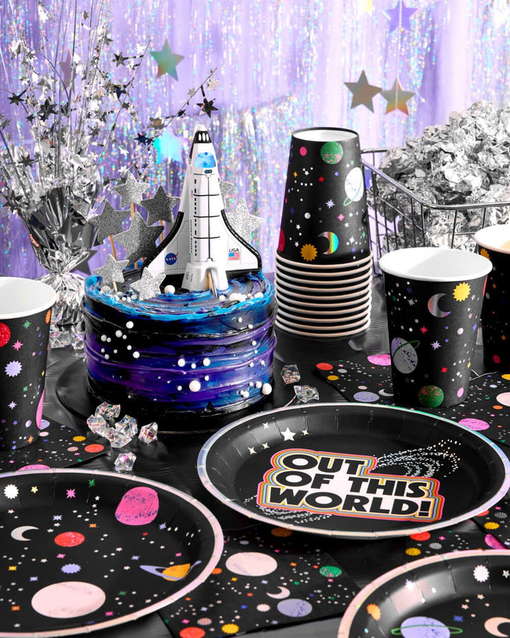 Out of This World Space Party Plates