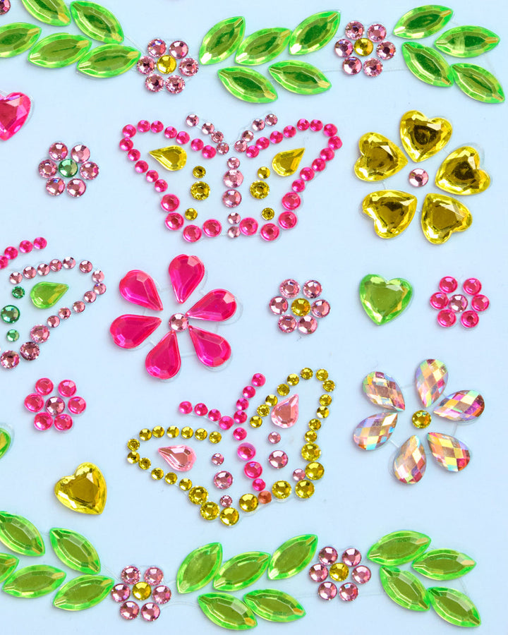 Butterfly Face Gems - Pastel Gem Set