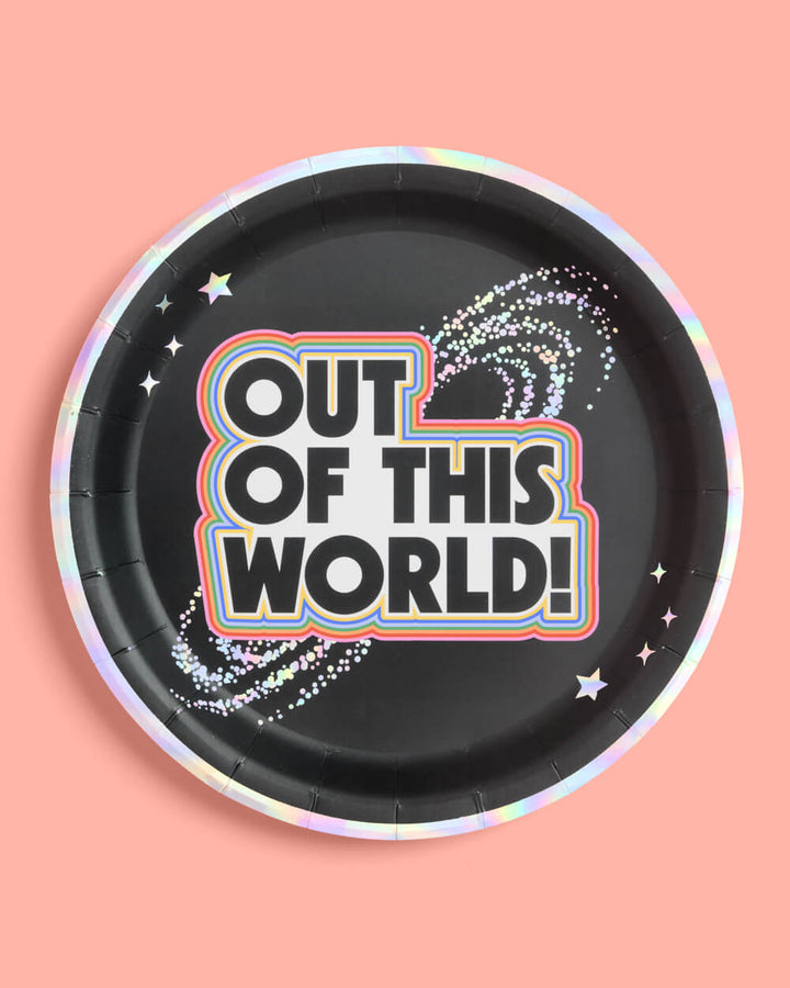 Out of This World Space Party Plates