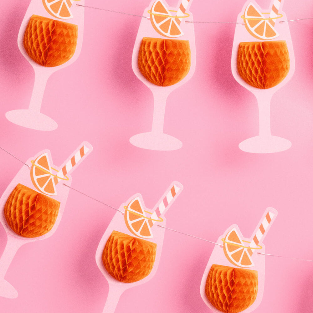Spritz Accordion Banner - Bonjour Fête 