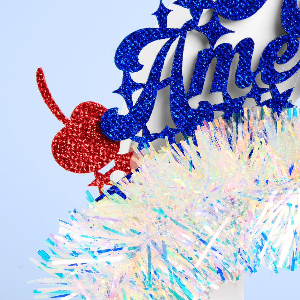 All American Headband - patriotic hair accessory xo, Fetti party headband All American Headband - patriotic hair accessory Bonjour Fete - Party Supplies