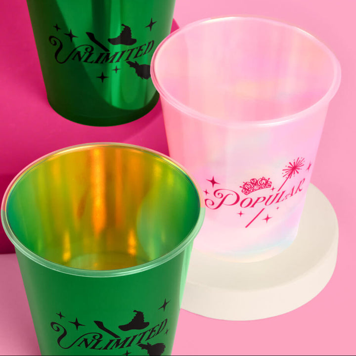 Emerald City Cups - 16 plastic cups xo, Fetti xo, Fetti Collective Emerald City Cups - 16 plastic cups Bonjour Fete - Party Supplies