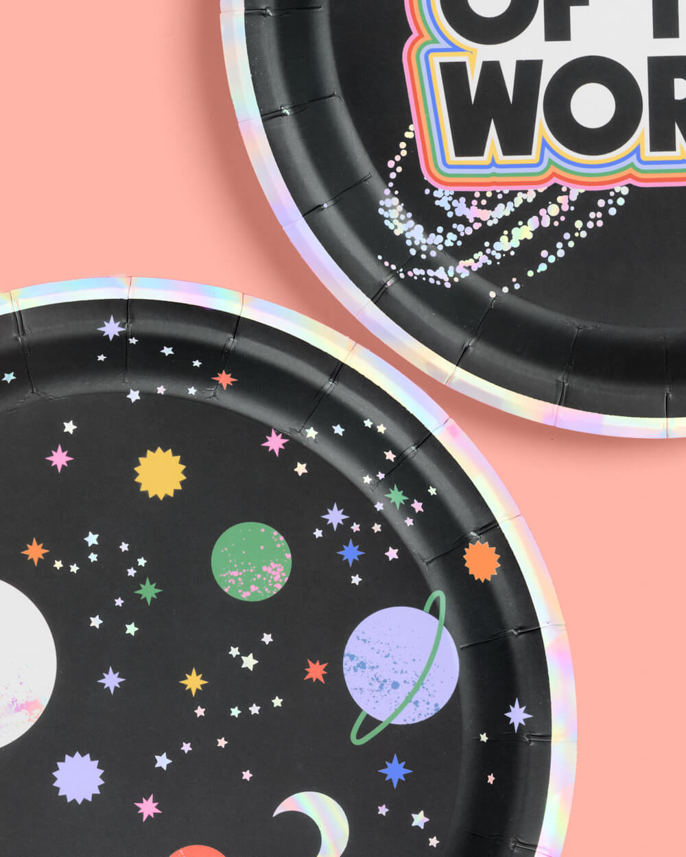 Out of This World Space Party Plates