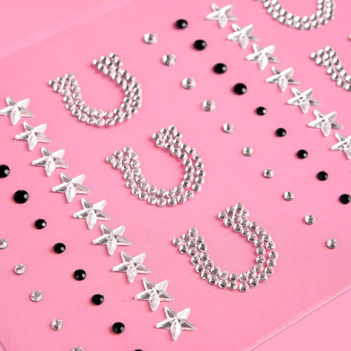 COWBOY ADHESIVE FACE GEMS xo, Fetti Kid's Accessories & Costumes COWBOY ADHESIVE FACE GEMS Bonjour Fete - Party Supplies