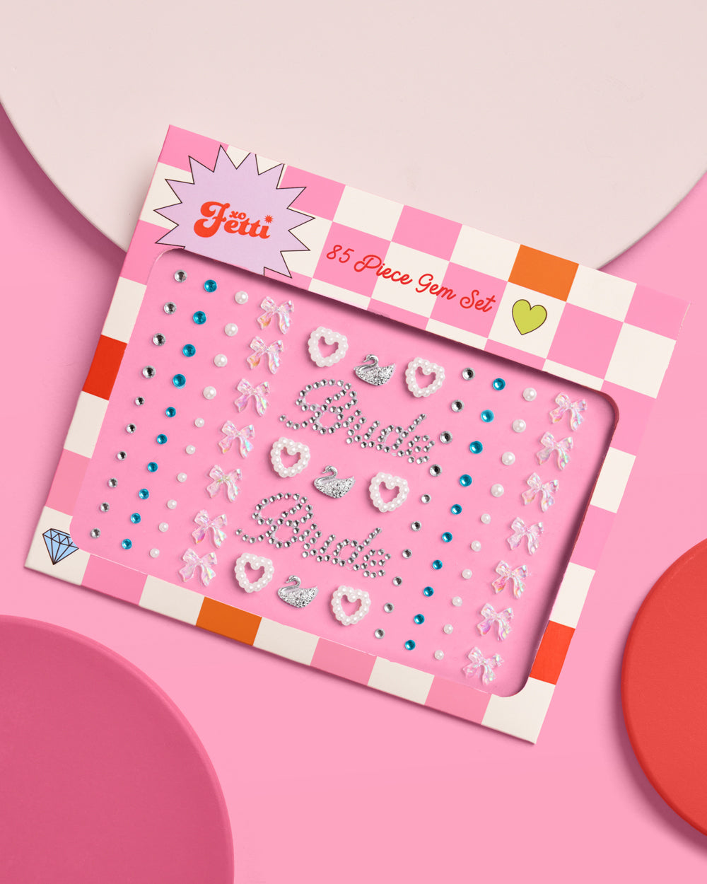 Bride Face Gems - Pearl & Crystal Set