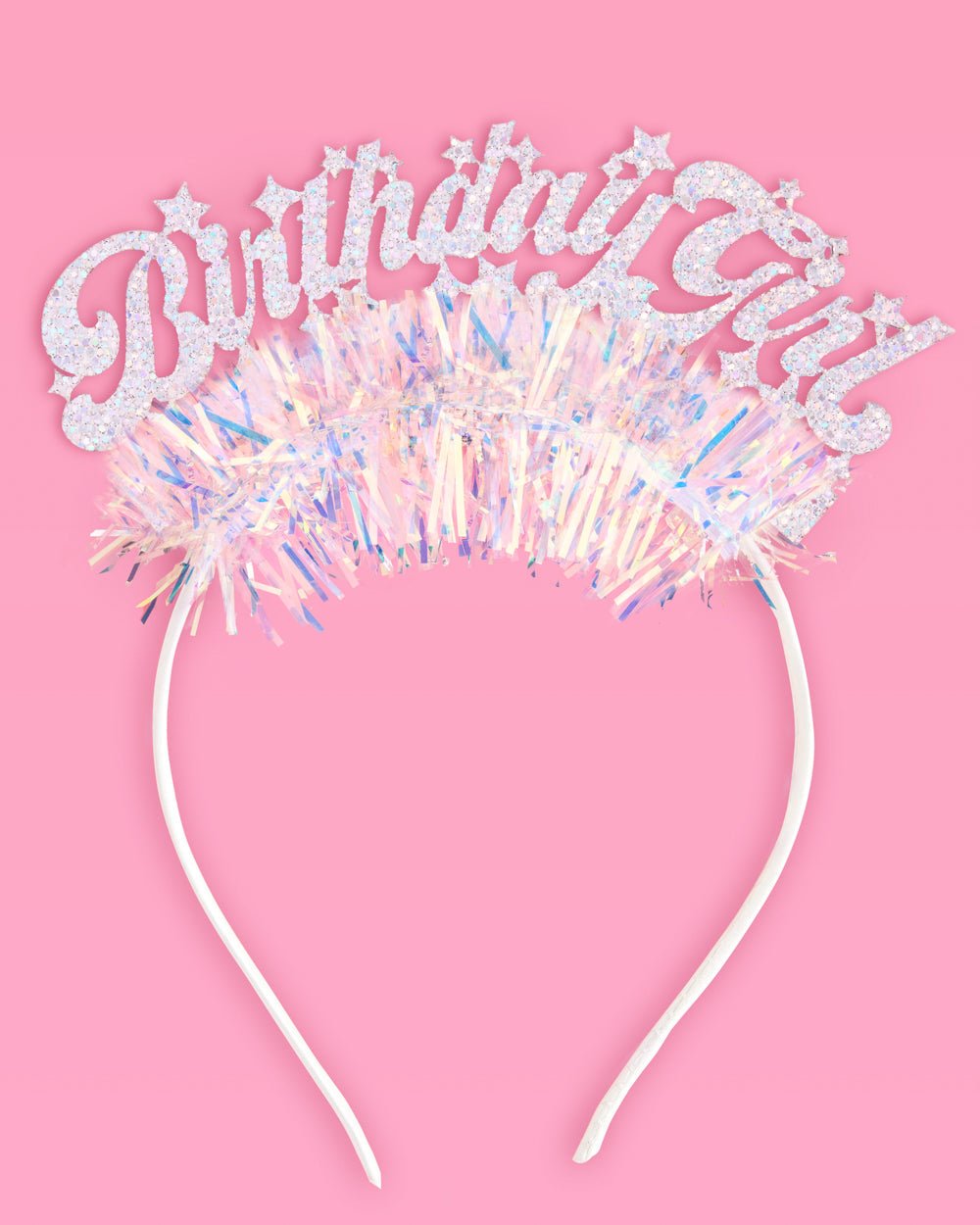 Birthday sash sold with a headband and a pair of sunglasses from xo, Fetti