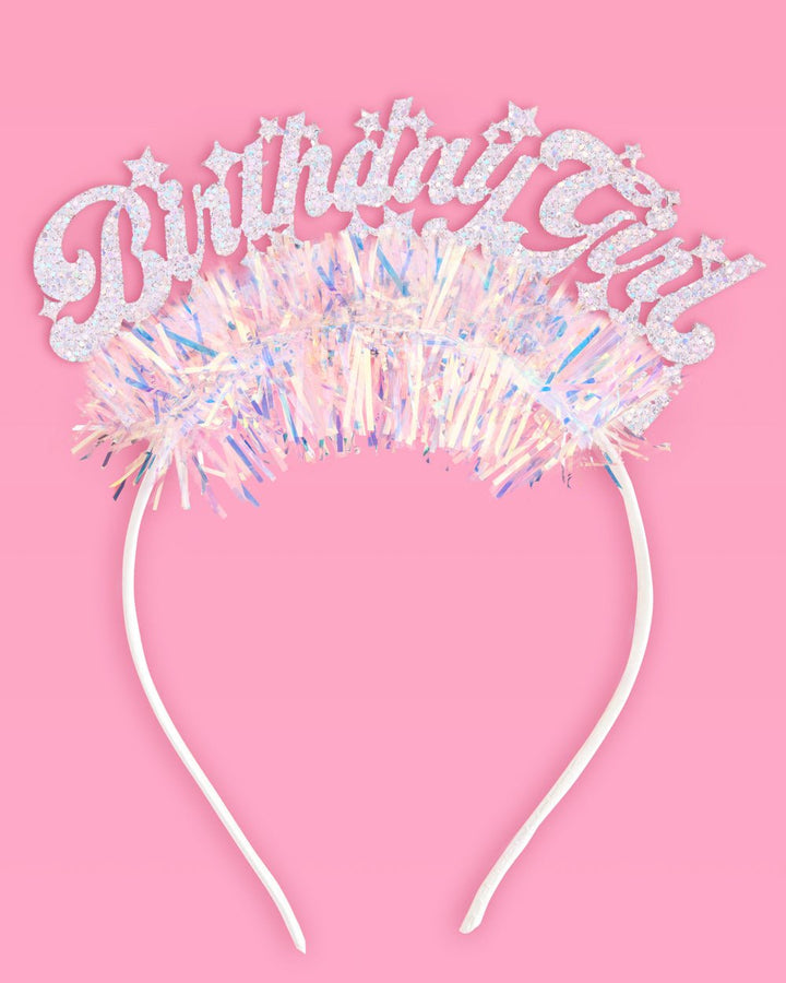 Birthday sash sold with a headband and a pair of sunglasses from xo, Fetti