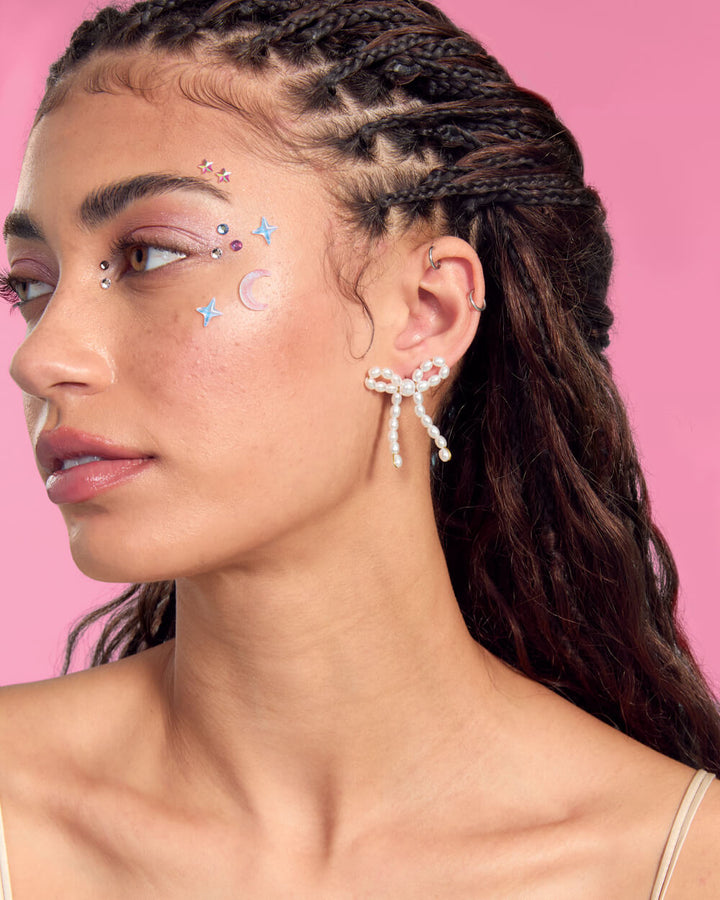 Celestial Face Gems - Moon & Star Set