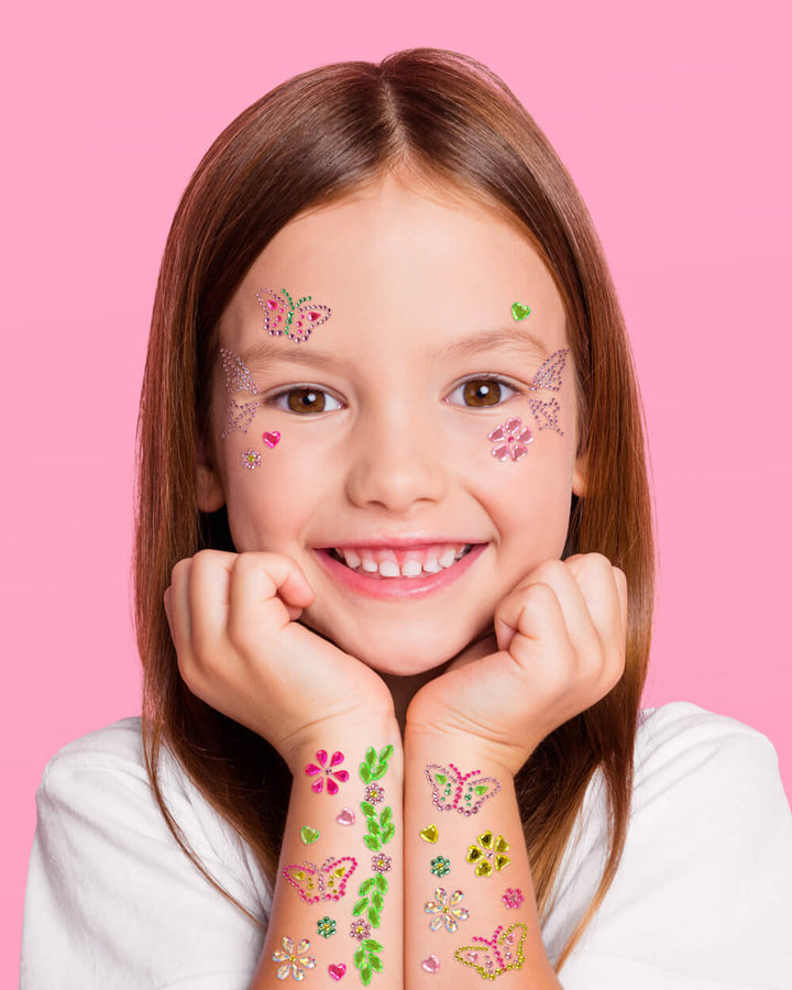 Butterfly Face Gems - Pastel Gem Set