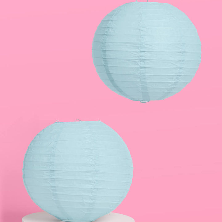 Coastal Lanterns - set of 6 paper lanterns xo, Fetti xo, Fetti Collective Coastal Lanterns - set of 6 paper lanterns Bonjour Fete - Party Supplies