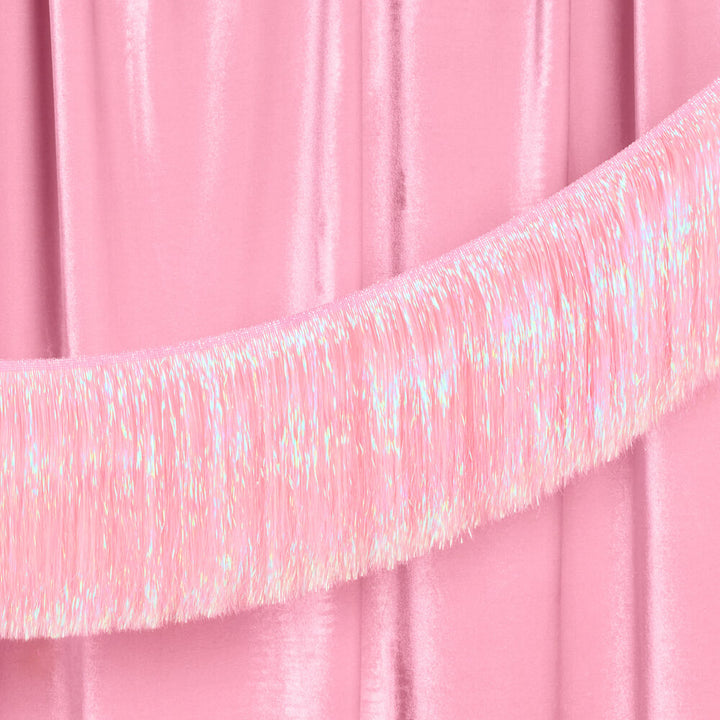 Pretty in Pink Fringe - light pink fringe banner xo, Fetti xo, Fetti Collective Pretty in Pink Fringe - light pink fringe banner Bonjour Fete - Party Supplies