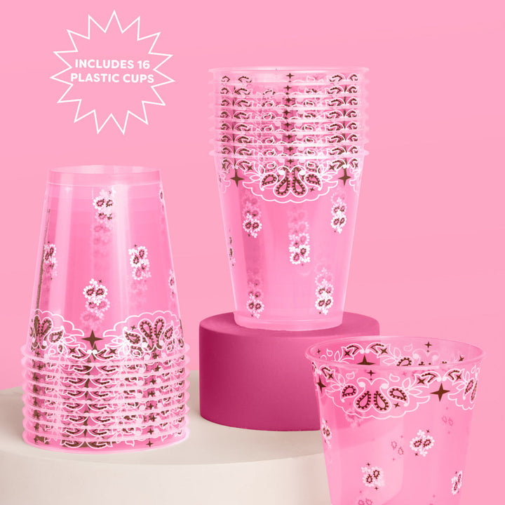 Cowgirl Cups - 16 resuable cups - Bonjour Fête 