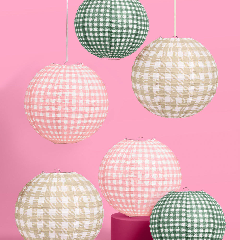 Camp Lantern Set - 6 paper lanterns - Bonjour Fête 