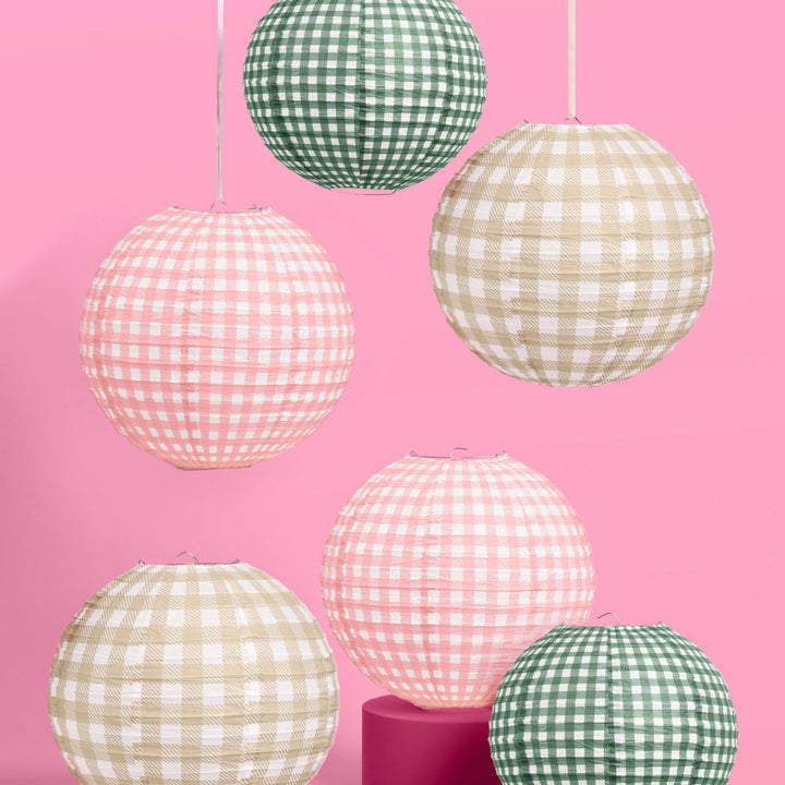 Camp Lantern Set - 6 paper lanterns - Bonjour Fête 