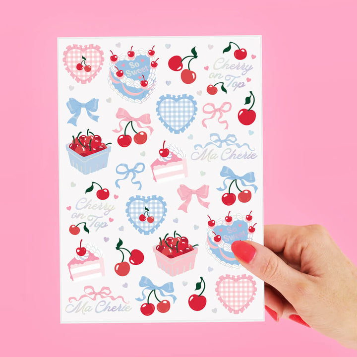 Ma Cherie Tats - 50 temporary tattoos xo, Fetti xo, Fetti Collective Ma Cherie Tats - 50 temporary tattoos Bonjour Fete - Party Supplies