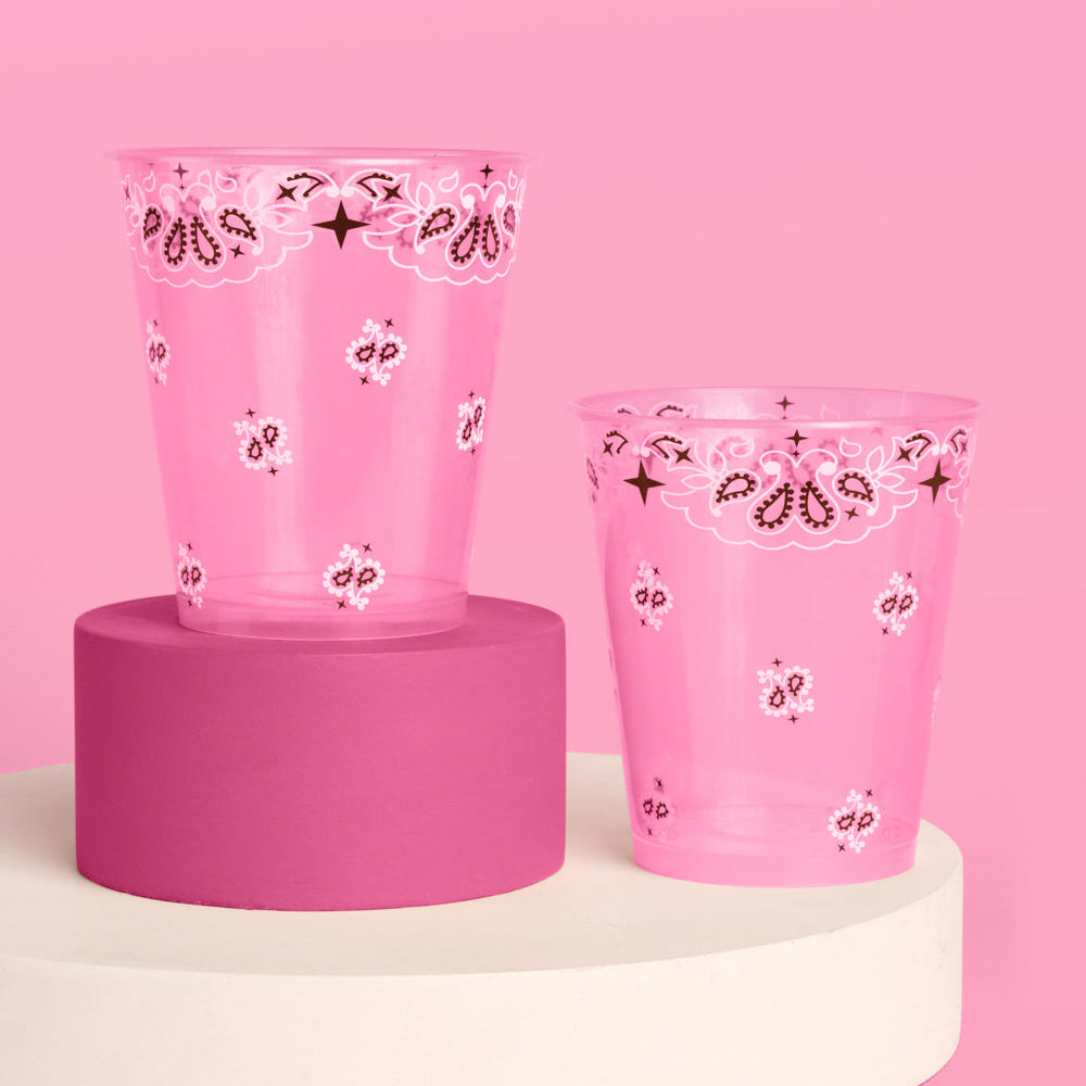 Cowgirl Cups - 16 resuable cups - Bonjour Fête 