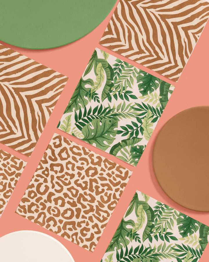 Safari Animal Cocktail Napkins