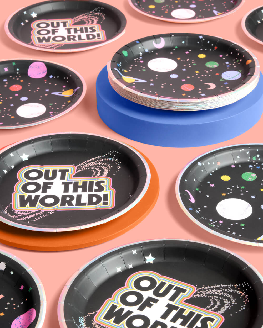 Out of This World Space Party Plates